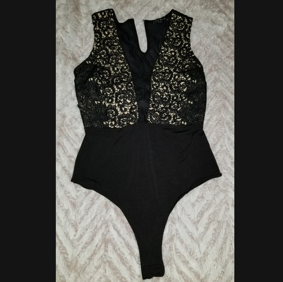 Haute Monde Other - Lace mesh bodysuit